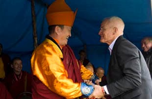 Escorting the Karmapa across Russia