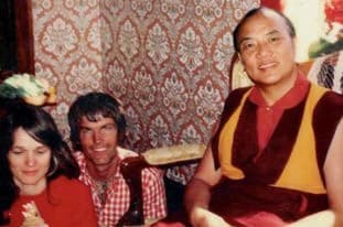 The first Western students of the 16th Karmapa