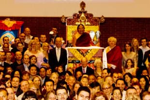 Kalachakra in London with Sakya Trizin