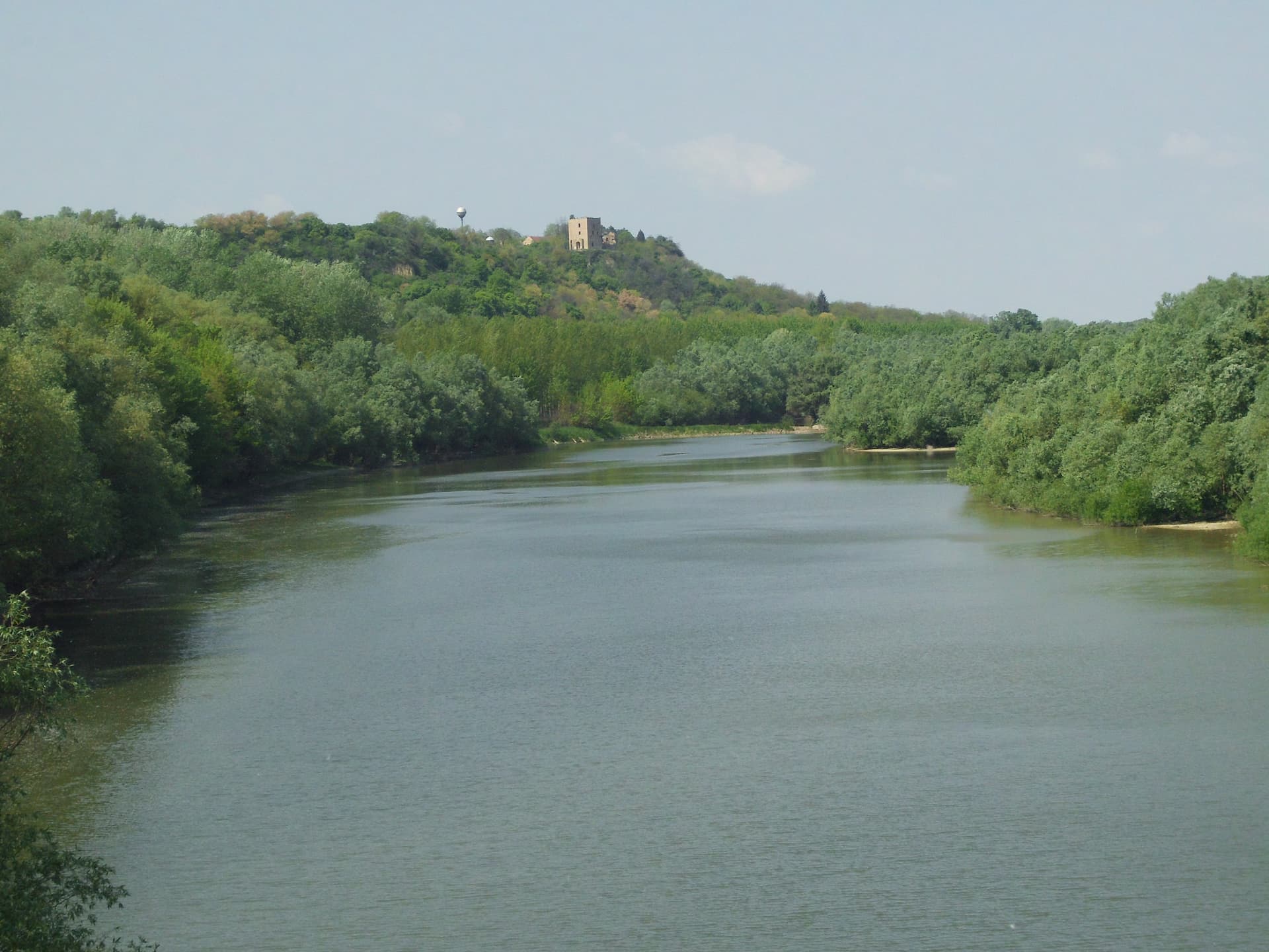 The Danube border at Erdut