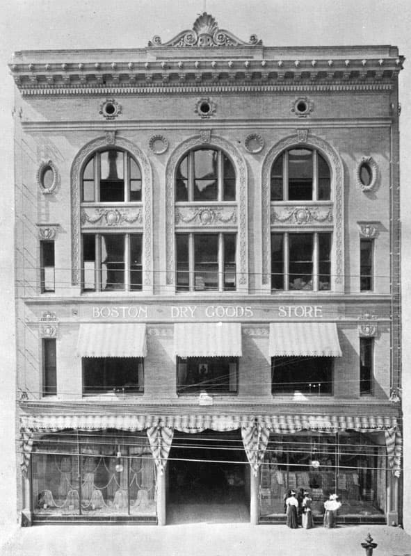 Broadway Los Angeles J W Robinsons Boston Dry Goods 1895