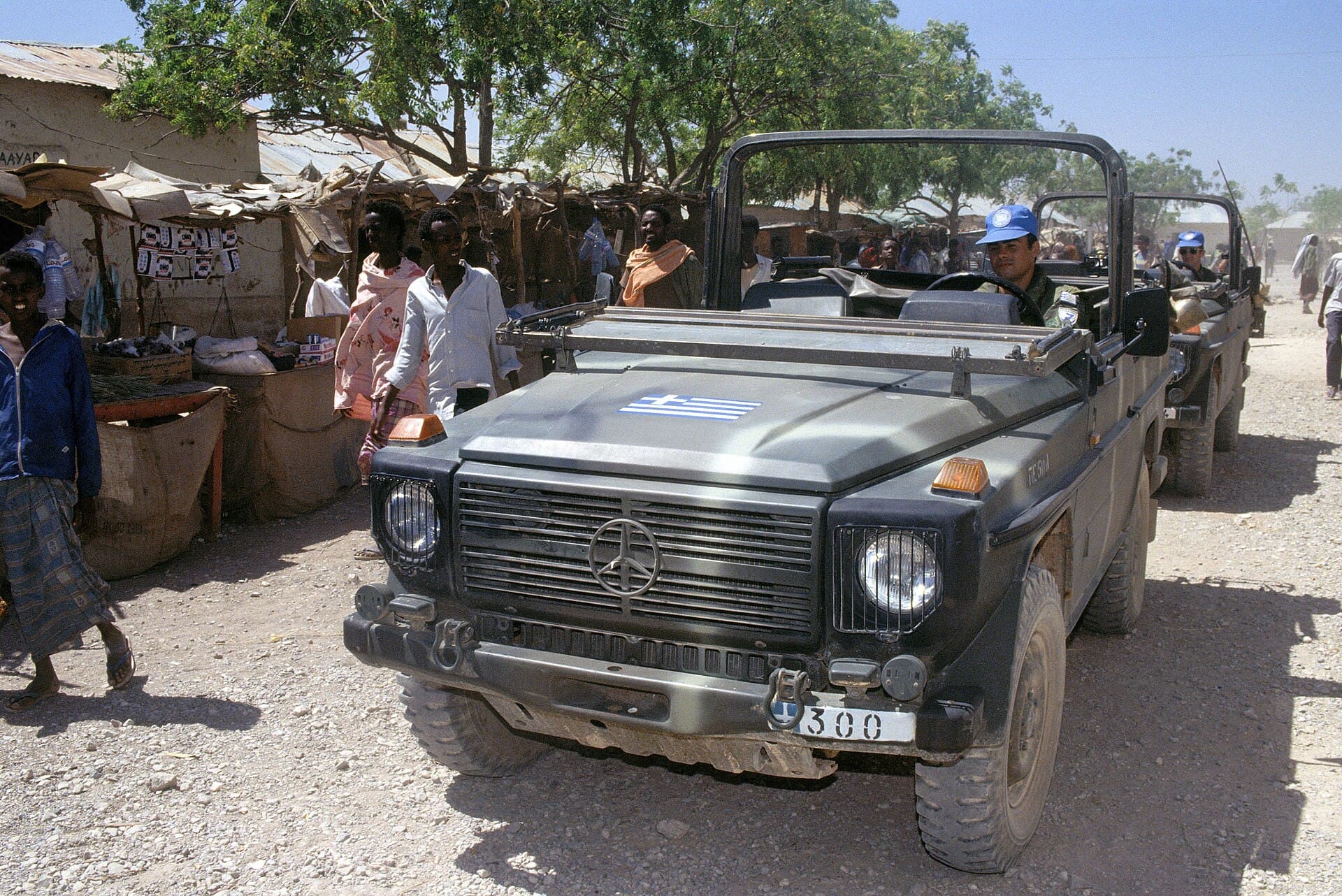 Hellenic Army G-Wagens in Somalia, 1993