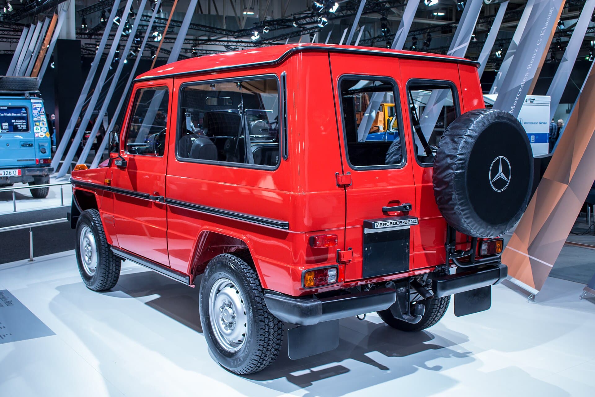 The 230 G, the petrol entry model of 1979