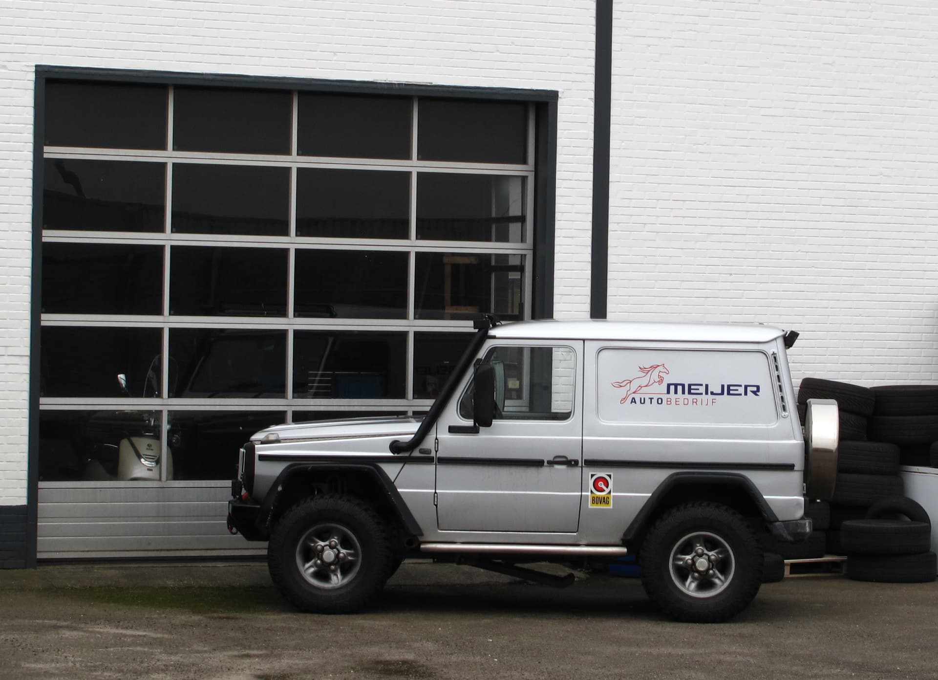 The panel-van G, sold to utilities and armies