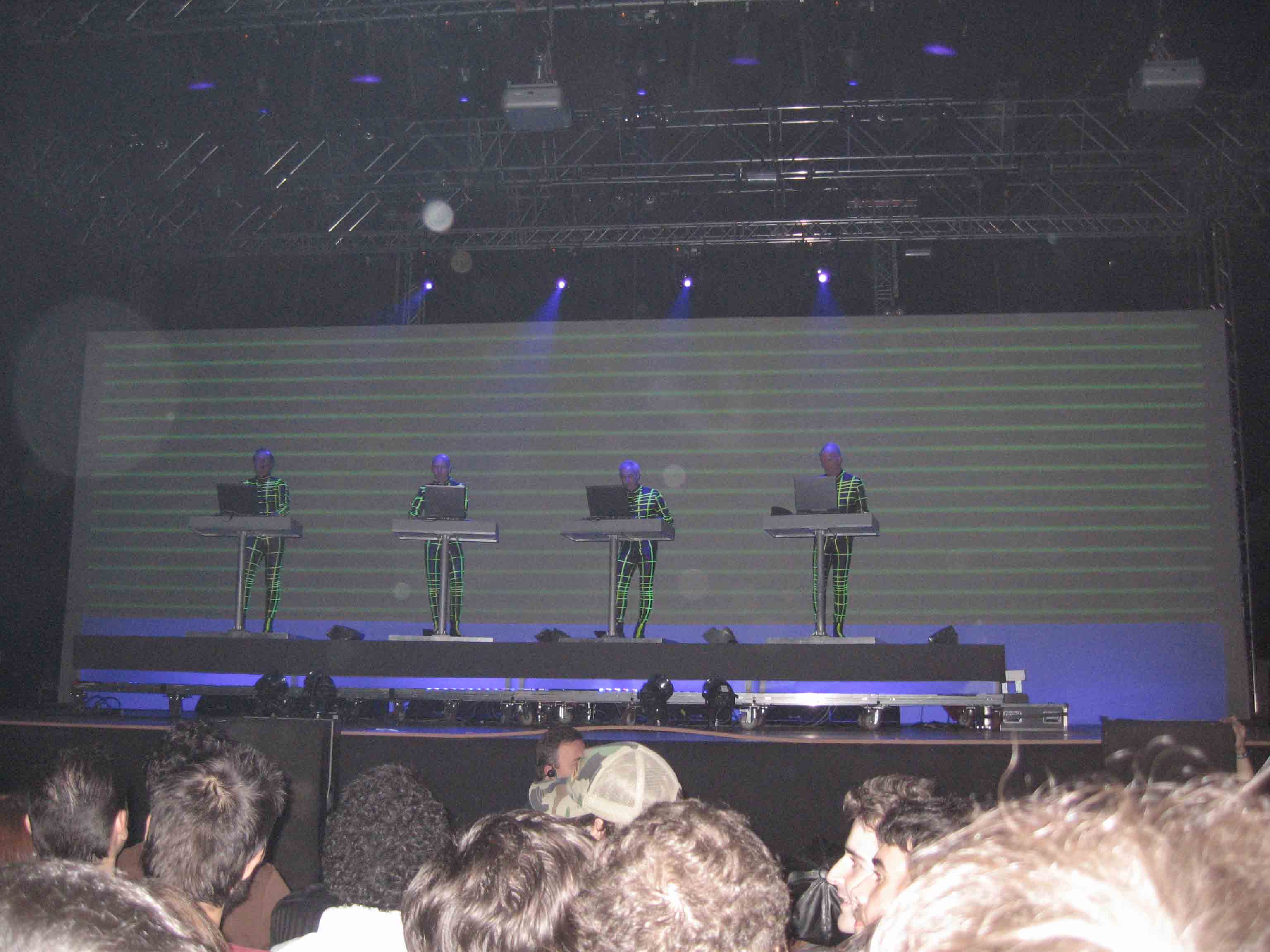 Kraftwerk en el festival Monegros 2 (2006)
