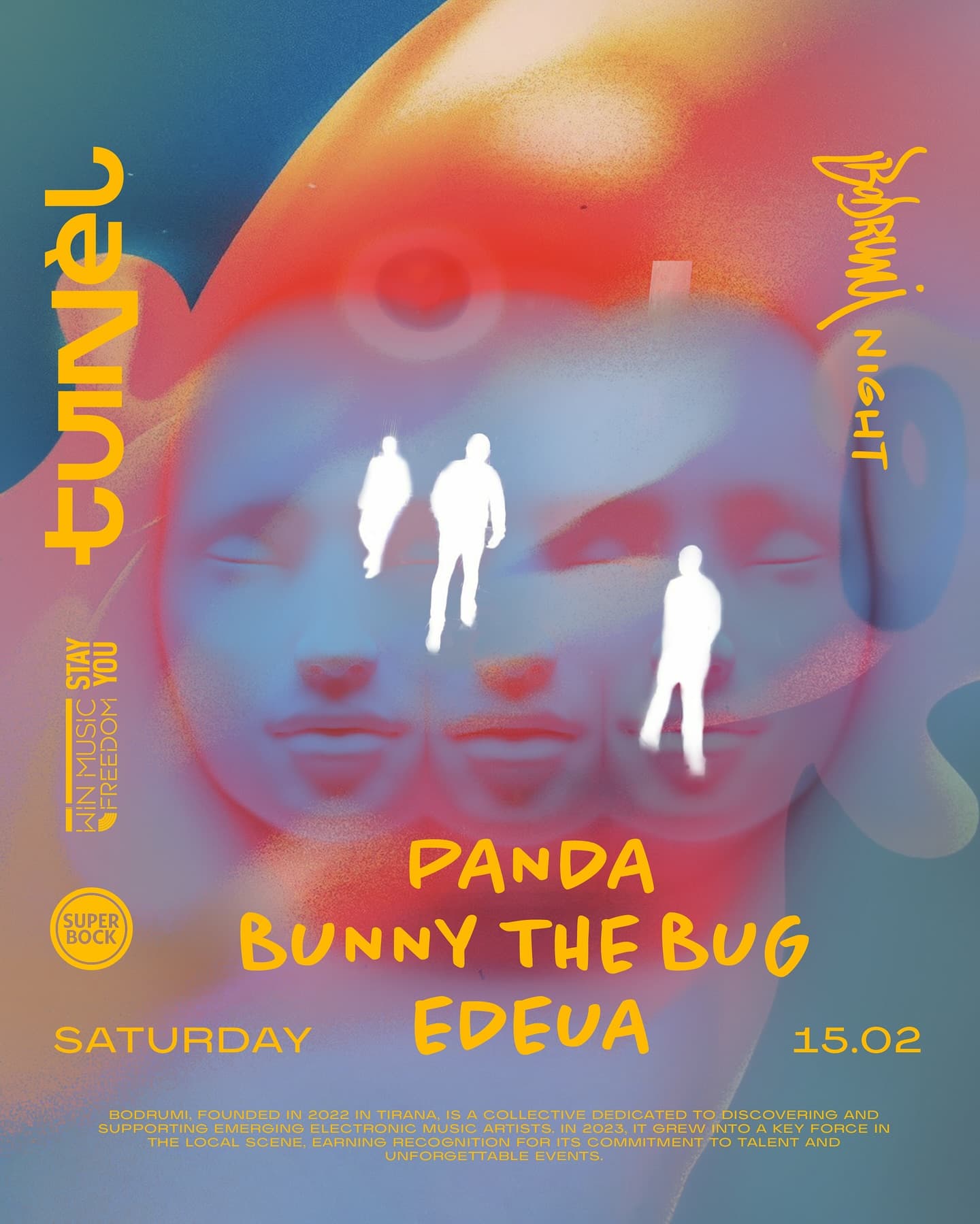 Brodrumi presents a night of curated music @tunelmusicvenue 15 Februar