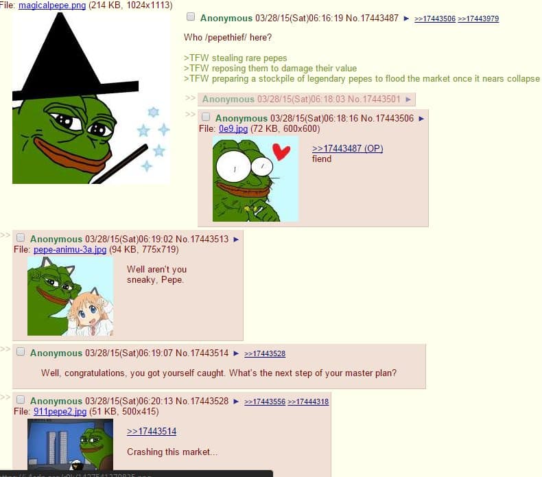 The plan to flood the Rare Pepe market