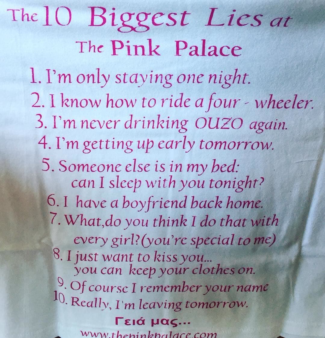 How many lies will you tell at ?