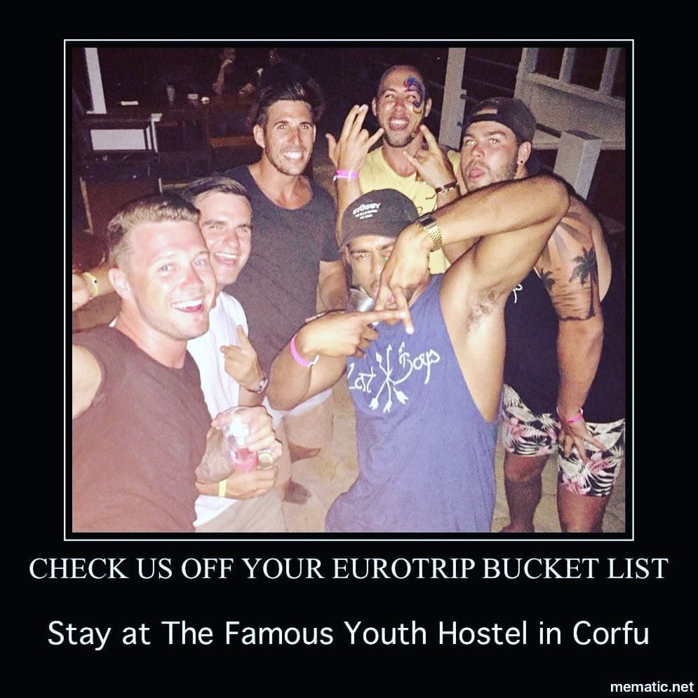 Visit Corfu and make Greece's Famous Youth Hostel part of your travels.