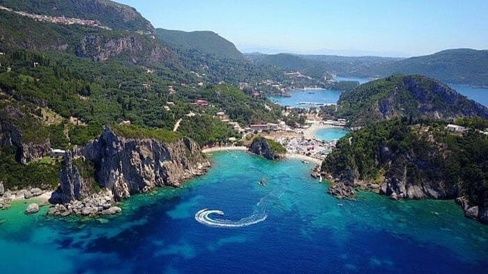 The Stunning Beauty of Corfu’s Paleokastritsa⠀ ⠀ ⠀ ⠀