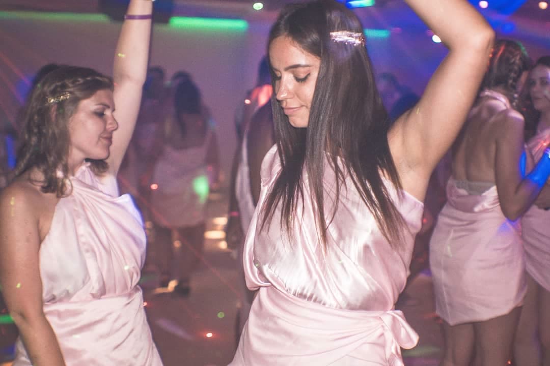 Smashing plates, ouzo shots, and dancing all night long!⠀