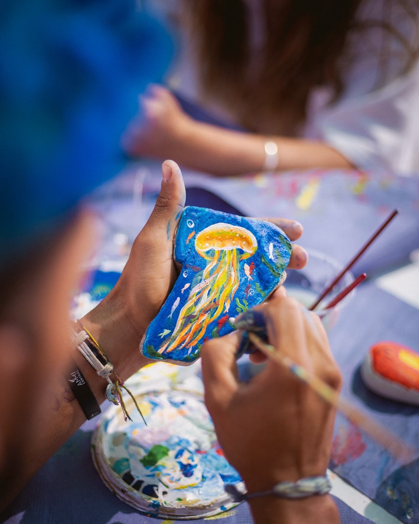 Art, sun, and new friends! (1 of 9)