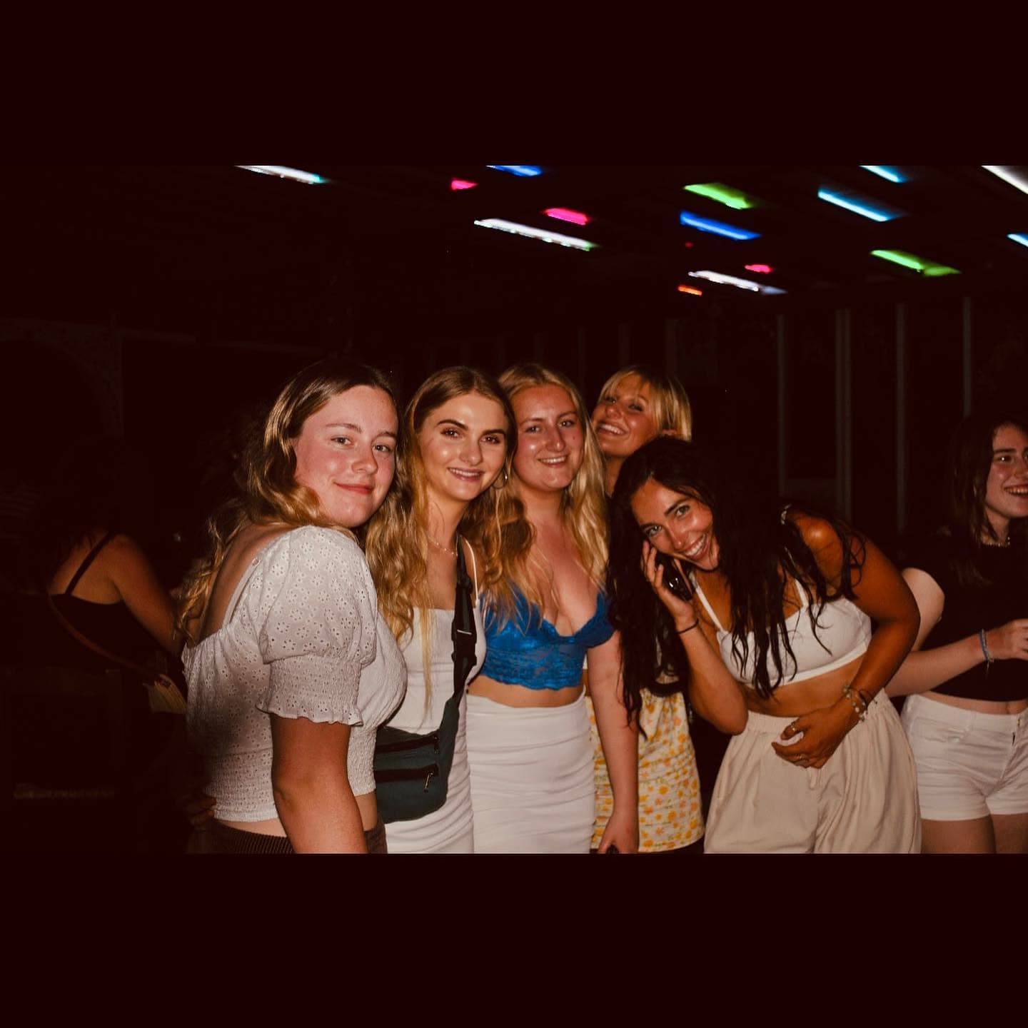 Bringing the light to Hostel at our epic White Party! (2 of 5)