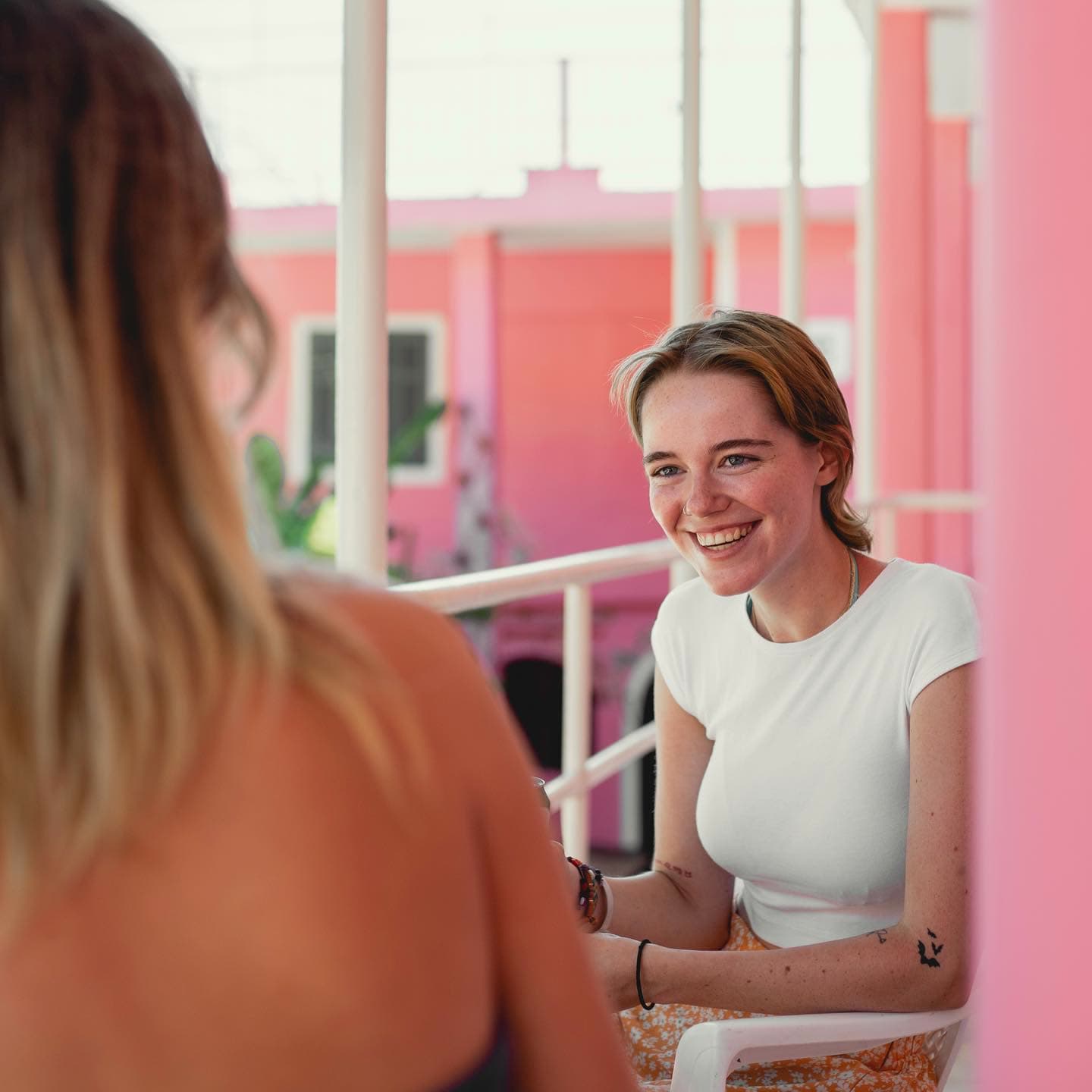 It's amazing how many friendships are formed in the jacuzzi area. (2 of 4)