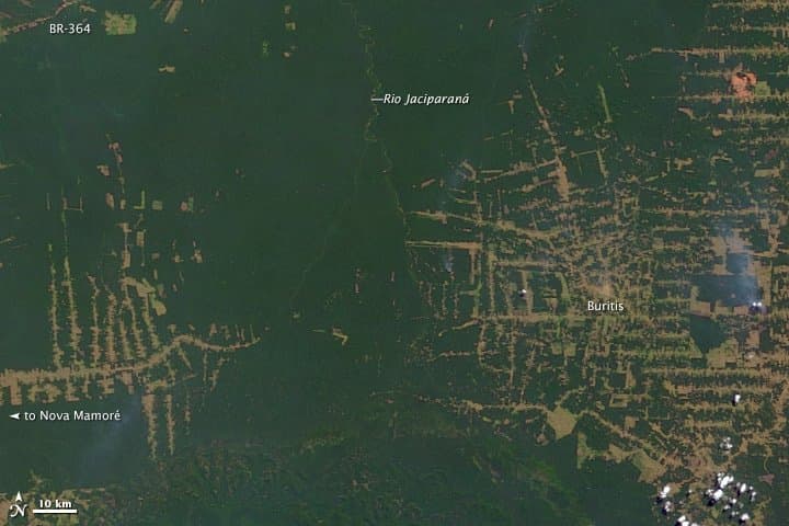 Rondônia from Orbit — 2000