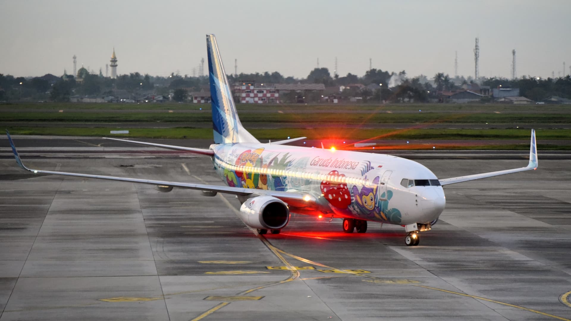 Garuda Pikachu Jet GA in Jakarta