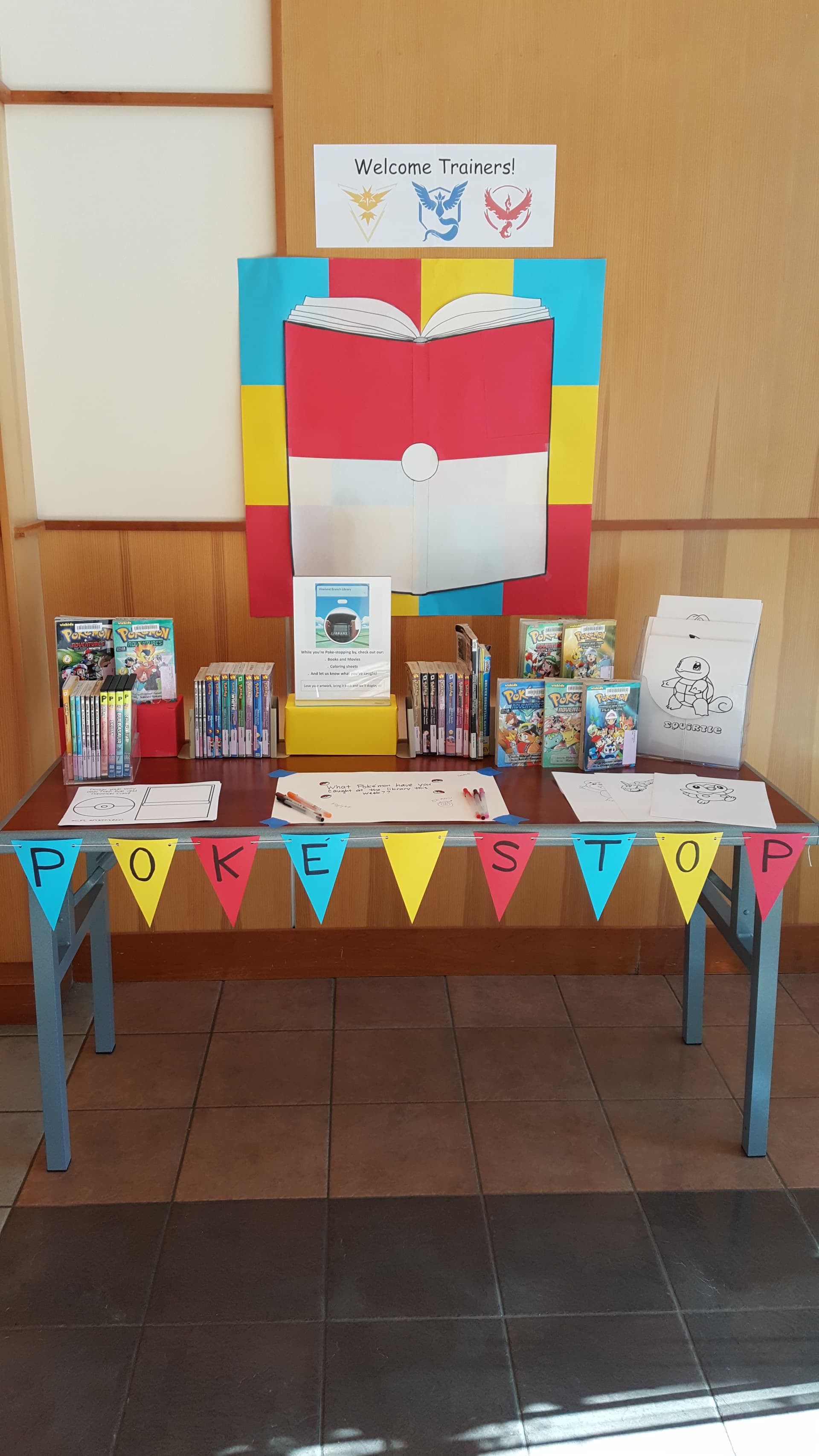 A library becomes a PokéStop