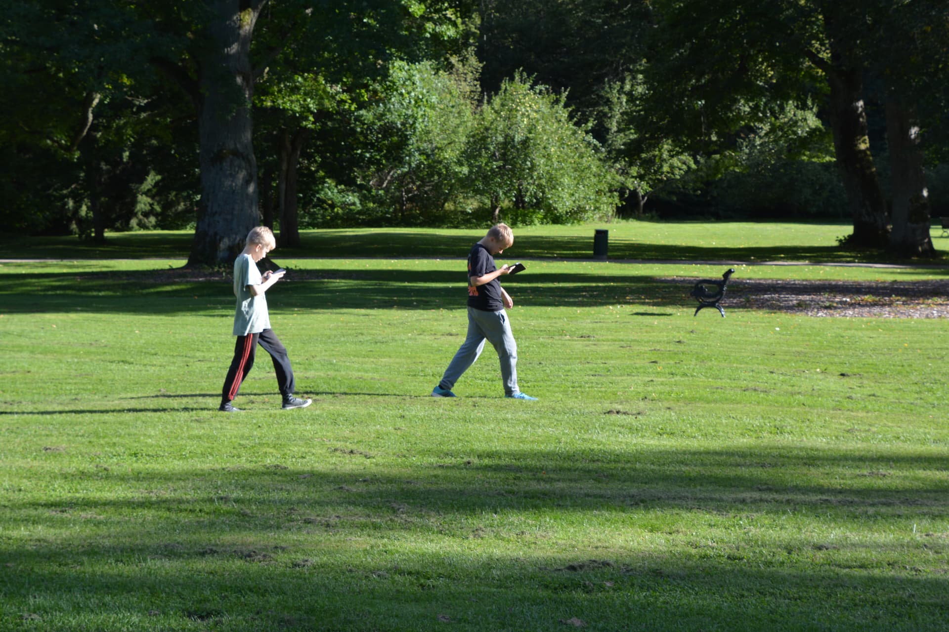 GO players at Träskändä manor, Espoo