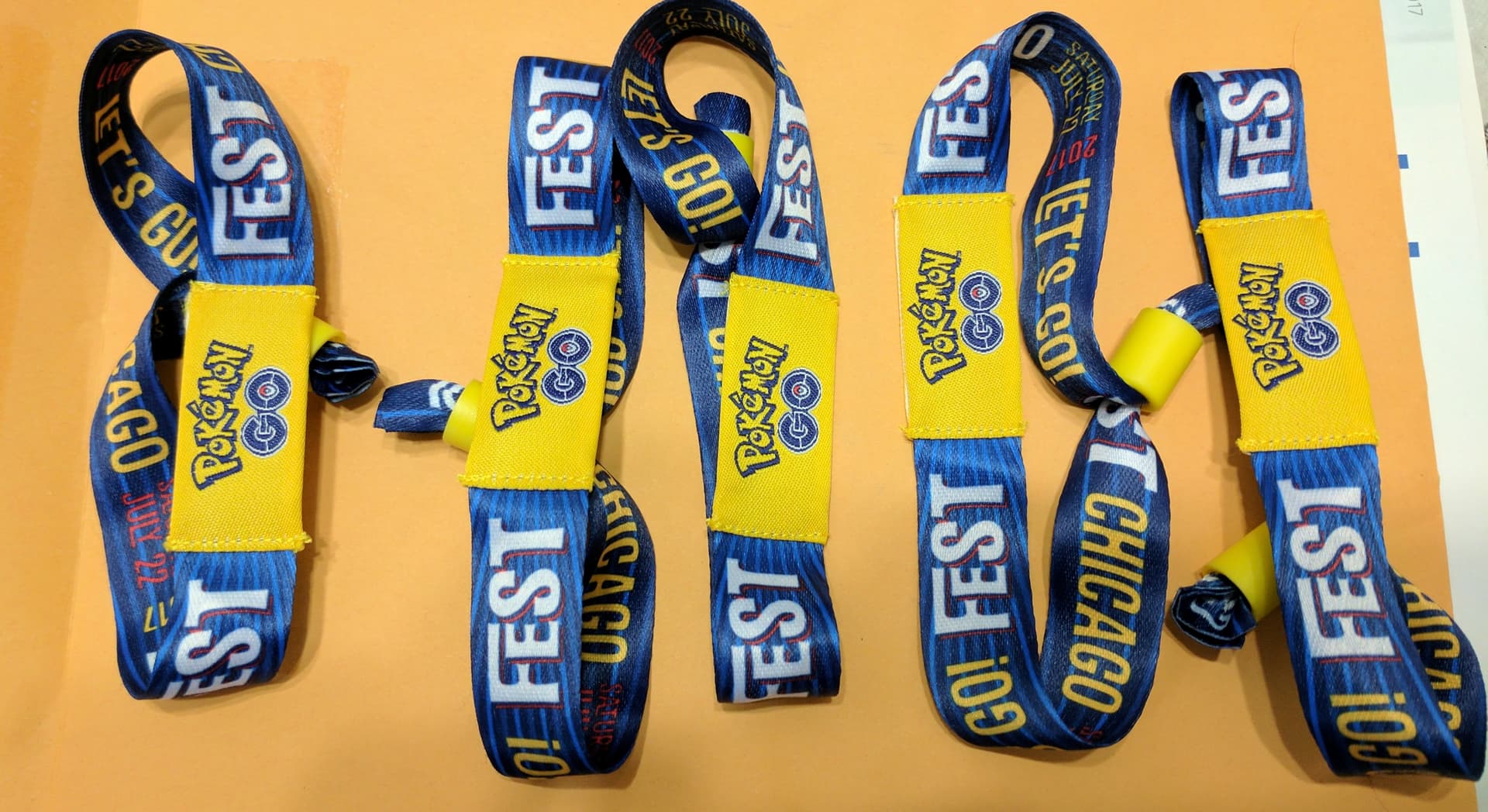 GO Fest wristbands