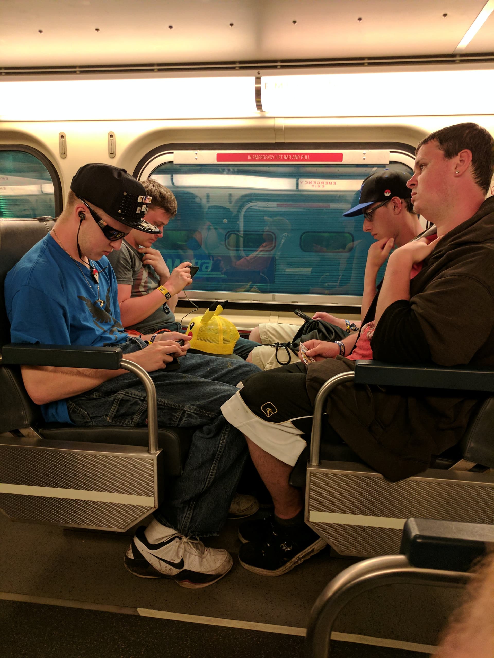 The train home from GO Fest