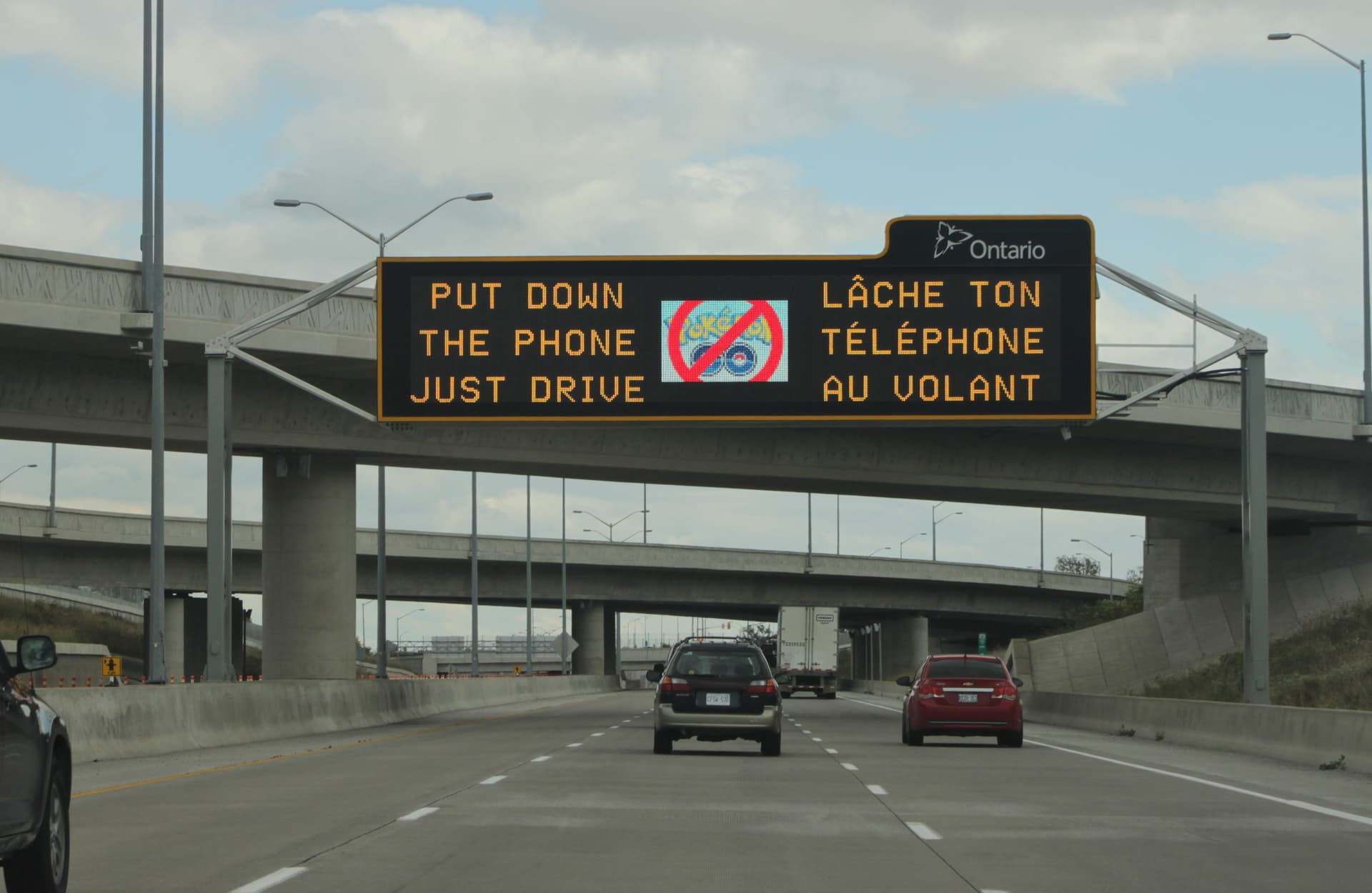 Highway sign vs. Pokémon GO