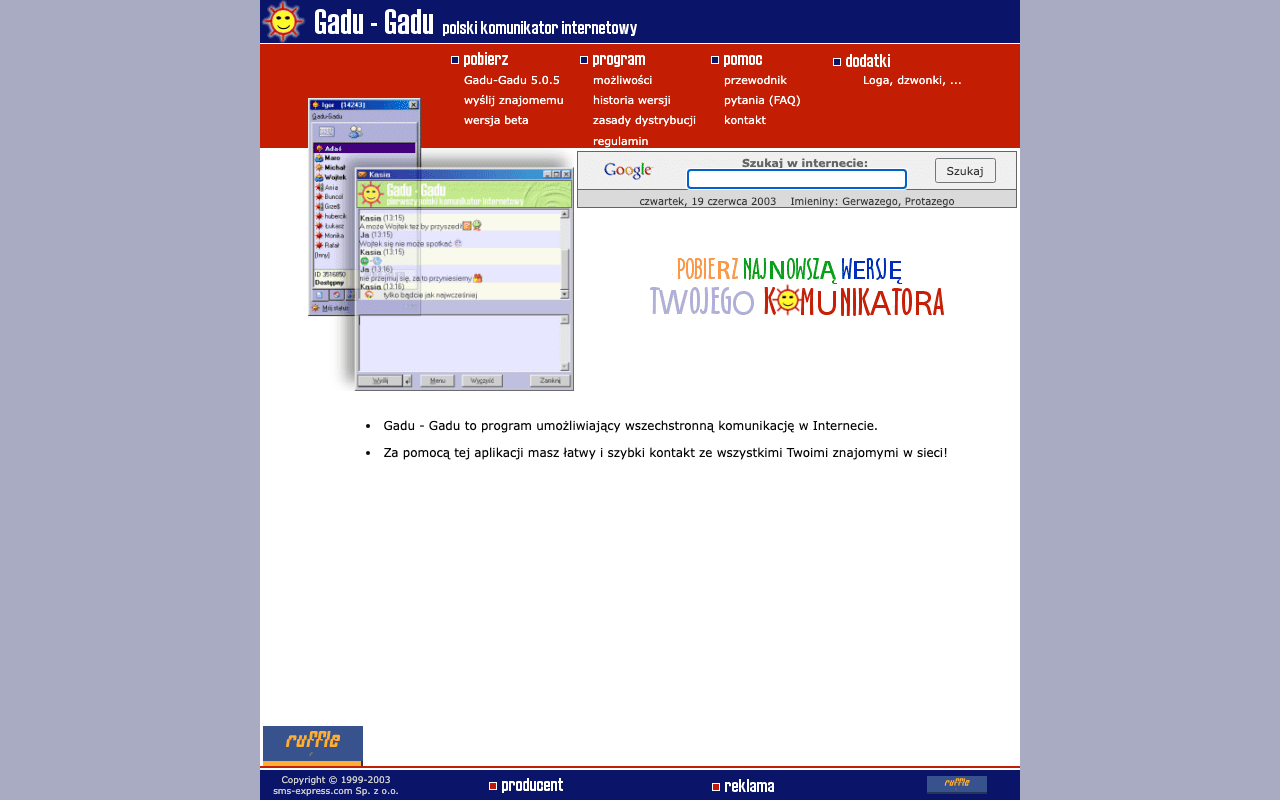 Gadu-Gadu Launched