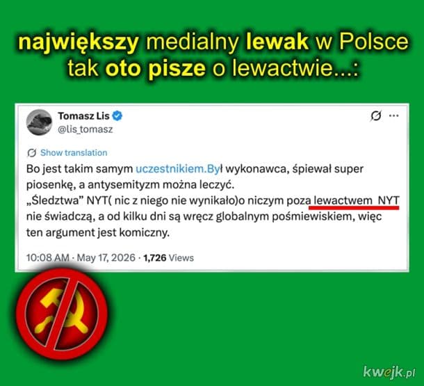 "Lewactwo" vs "Prawactwo" Tribalism