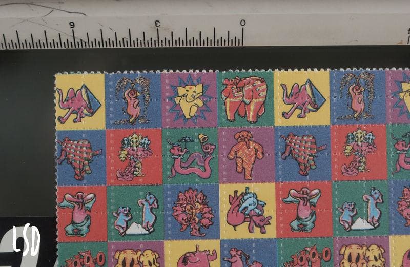 LSD blotter art (1975)