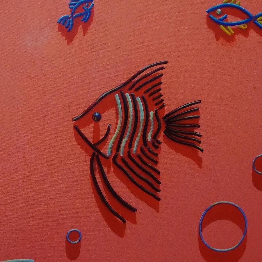 Titulo de la obra :hillier Serie: anatomia de un oceano dimensiones:130x90 Sigueme en… (4 of 6)