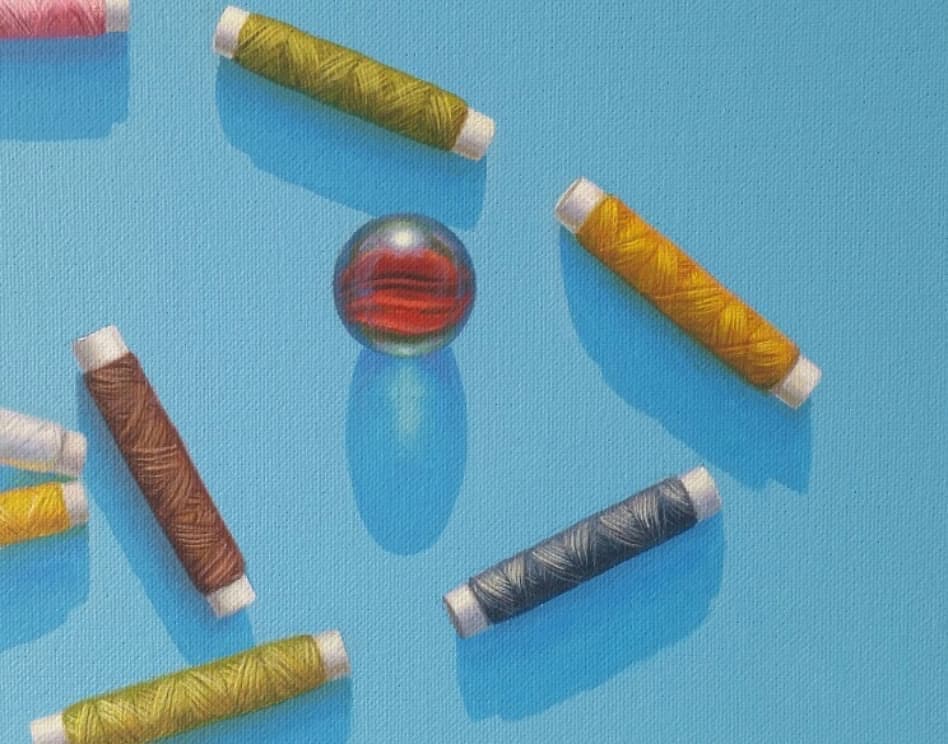 Titulo:ciclido Serie:anatomia de un oceano Tecnica sobre lienzo @dariovalencia (2 of 4)