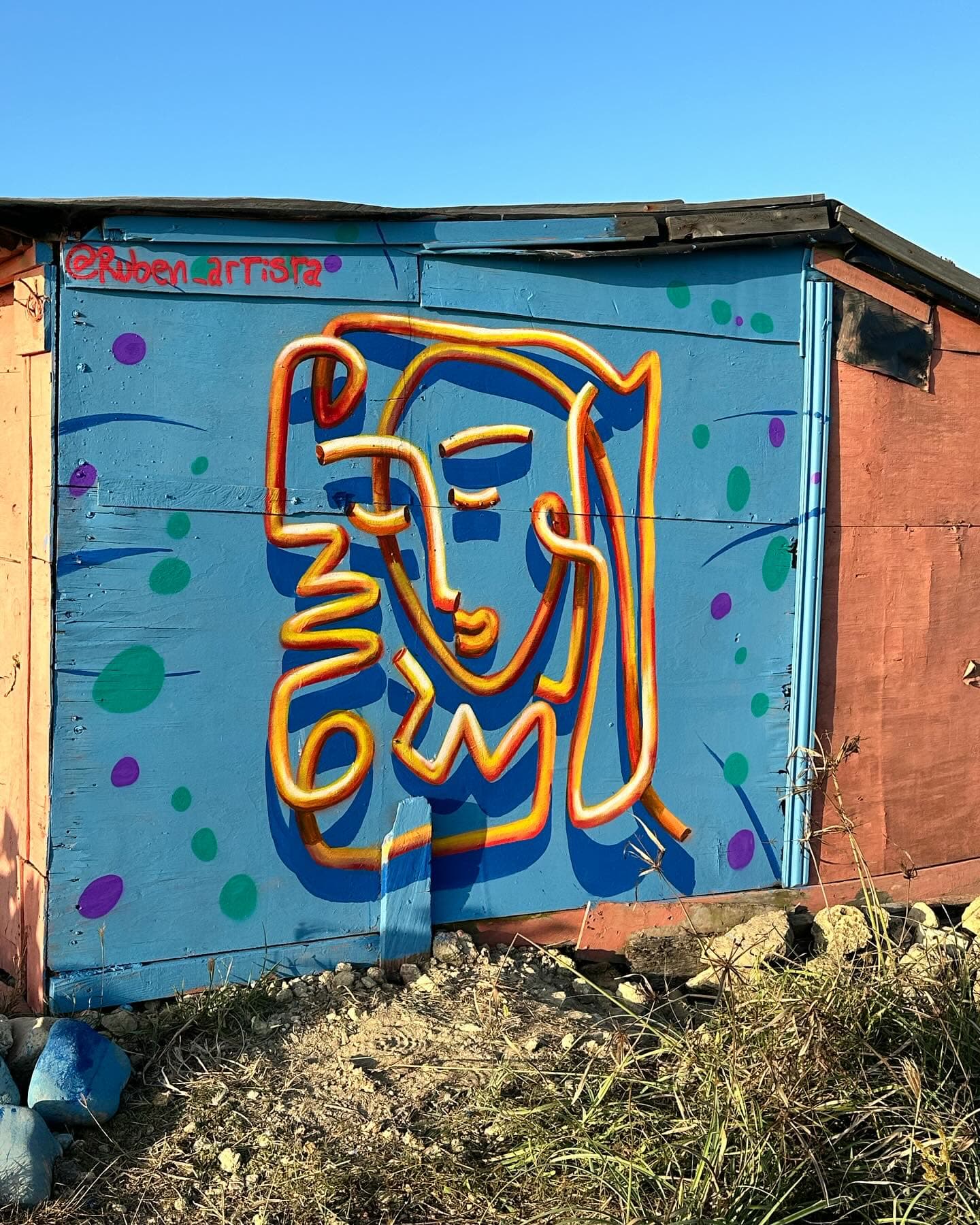 pintado entre mar y rio un formatico pequeño para comenzar este 2024. (3 of 3)