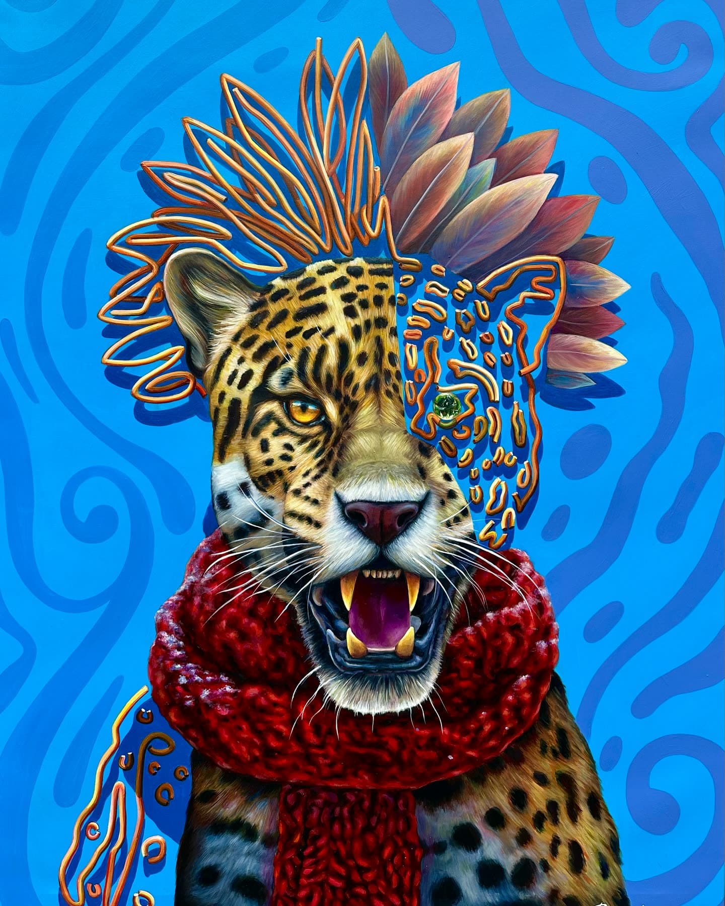 I wanna share with you the most recently art work @galeriacasacuadrada @galeriaproyecto5… (1 of 2)