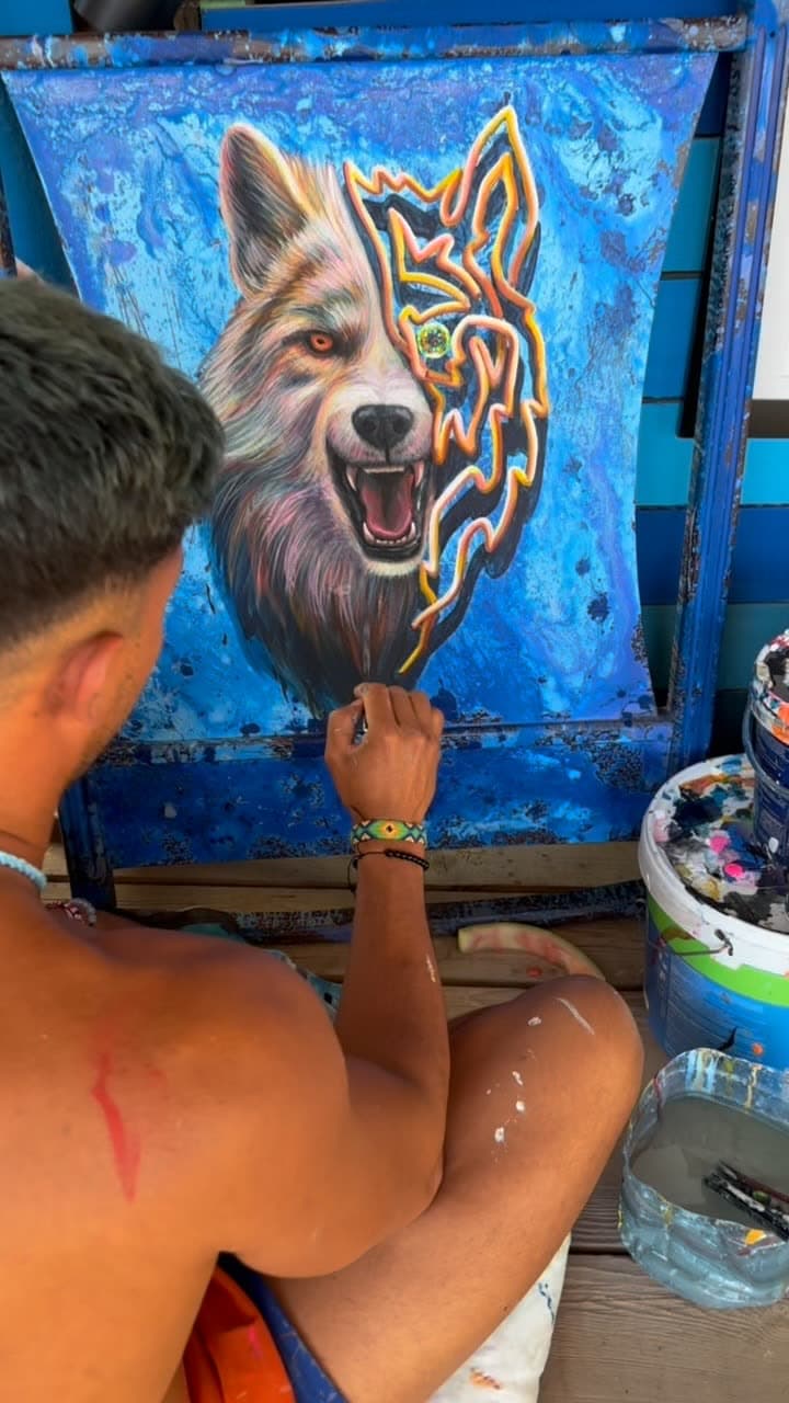 Art goes beyond an aesthetic expression.