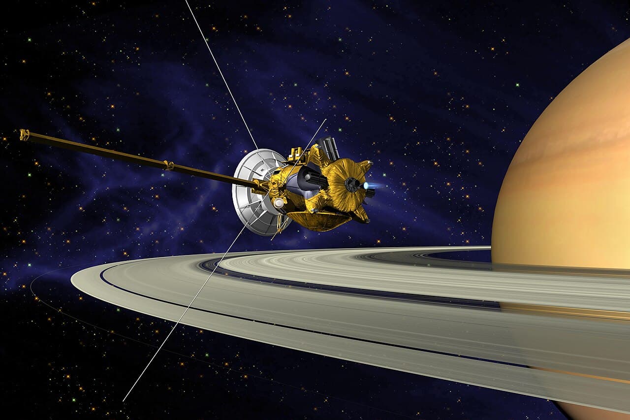 Cassini Saturn Orbit Insertion