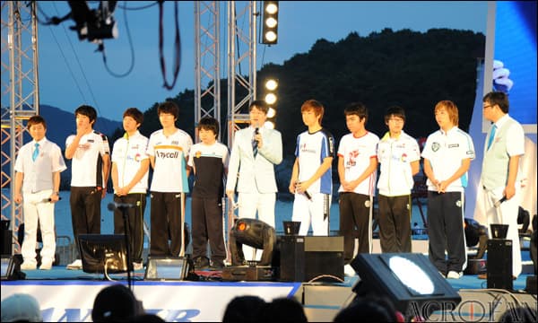 OnGameNet Starleague stage, 2010