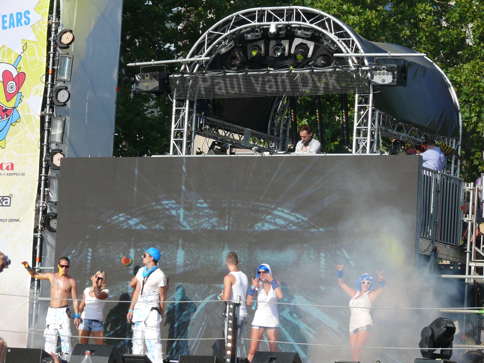 Paul van Dyk's stage at Street Parade 2011