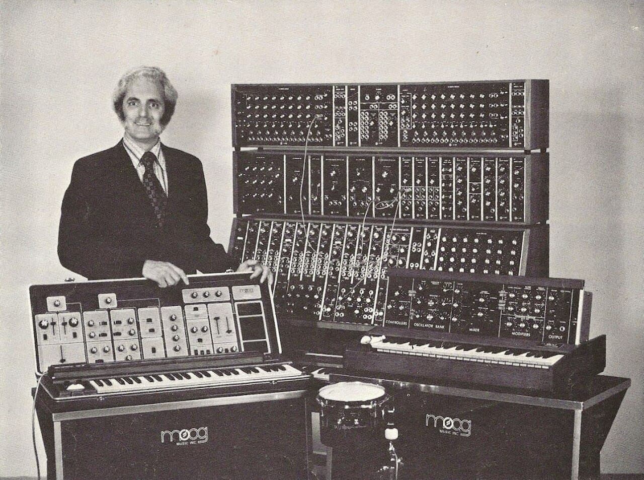 Robert Moog — Moog Modular Synthesizer