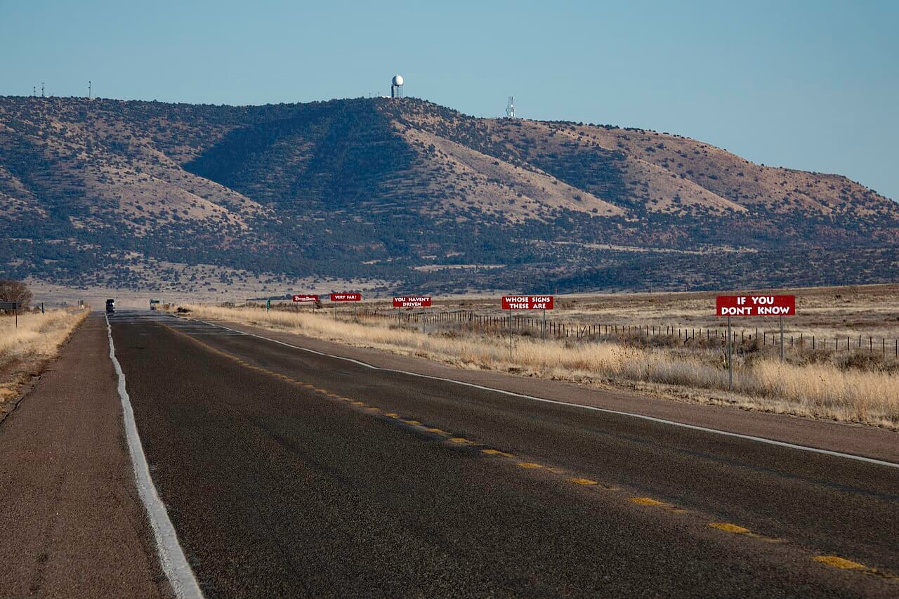 Burma-Shave Roadside Signs