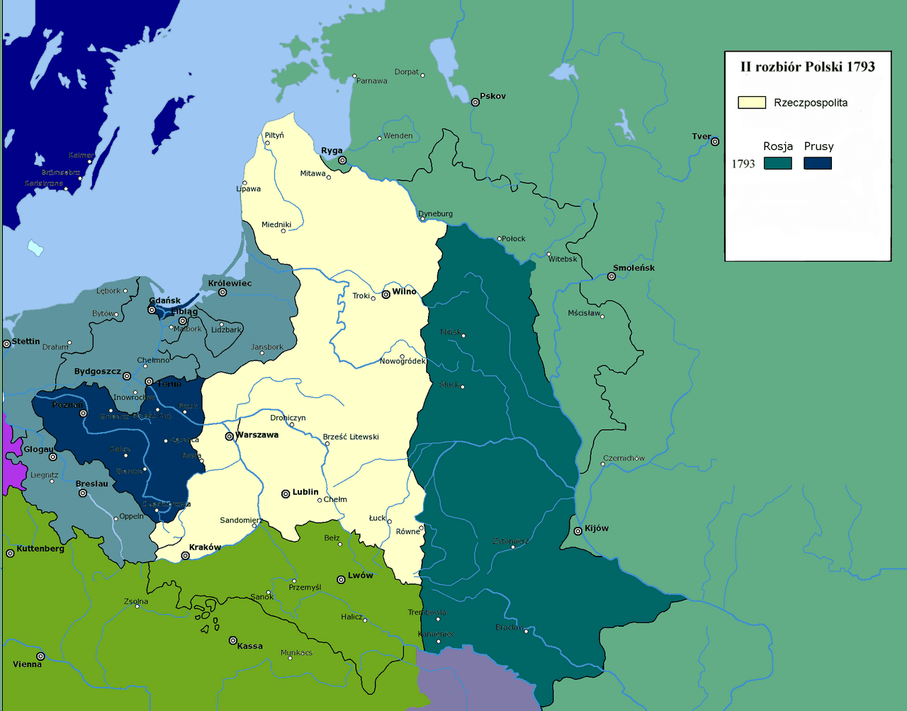 The Second Partition of Poland