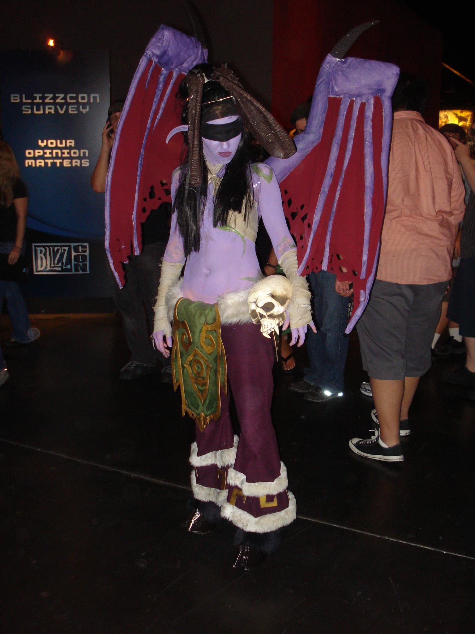 An Illidan costume
