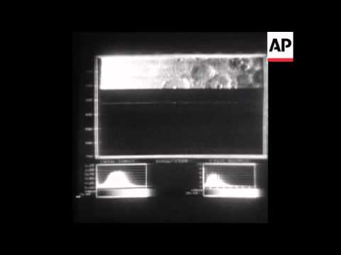 Planet Mercury Pictures From Mariner 10 (1974)