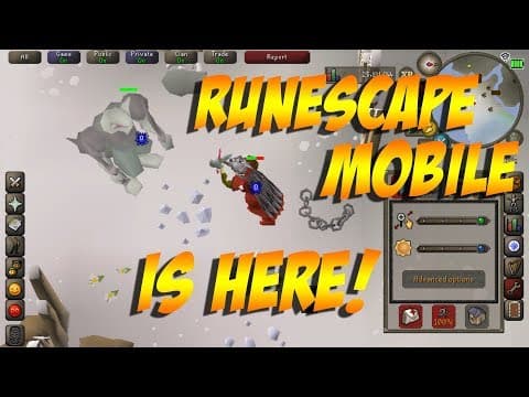 Old School mobile open beta gameplay