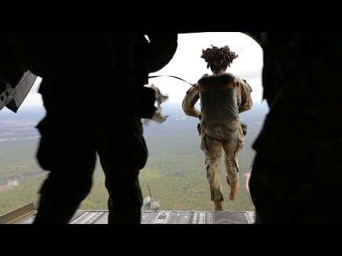 The 82nd Airborne Division's Annual St Michael's Jump, 2022