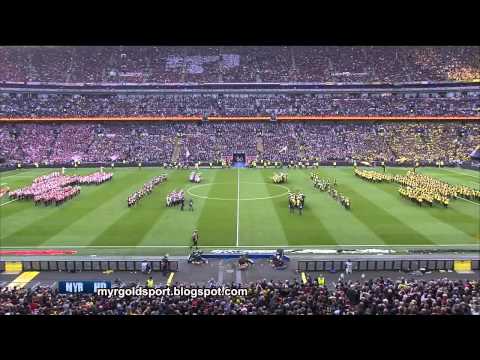 Champions League final 2013 - Wembley opening ceremony