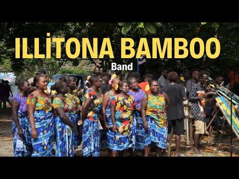 Illitona Bamboo Band - Live at Western Province Day | Kolobangara Island