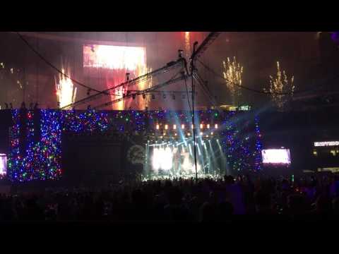 End of Kiss show pyro - Endymion Parade New Orleans 2017