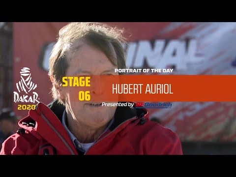 Dakar 2020 - Rest Day - Portrait of the day - Hubert Auriol
