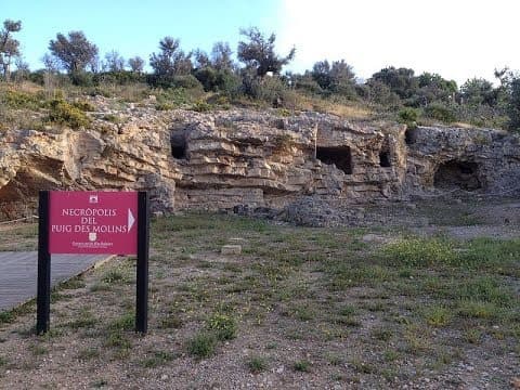 Places to see in ( Ibiza - Spain ) Necropolis del Puig des Molins