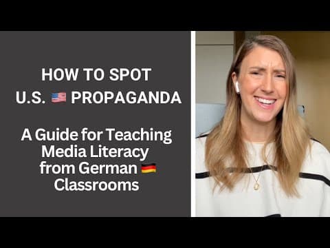 Teaching American propaganda in German classrooms