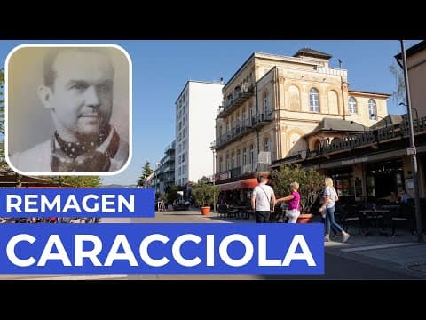 Rudolf Caracciola in Remagen | Am Denkmal für die Motorsportlegende